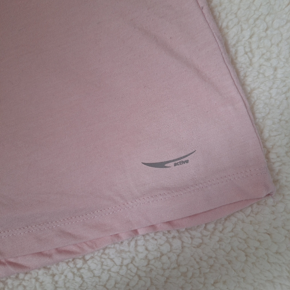 3/$20 ACX Active Light Pink Racerback Tank with Inhale Exhale Script - Picture 6 of 6